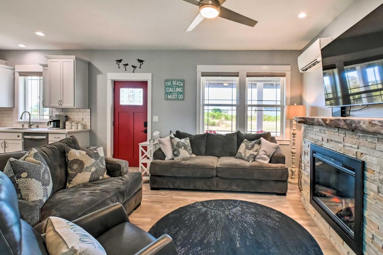 Ocean Shores Getaway With Fireplace And Hot Tub! Екстер'єр фото